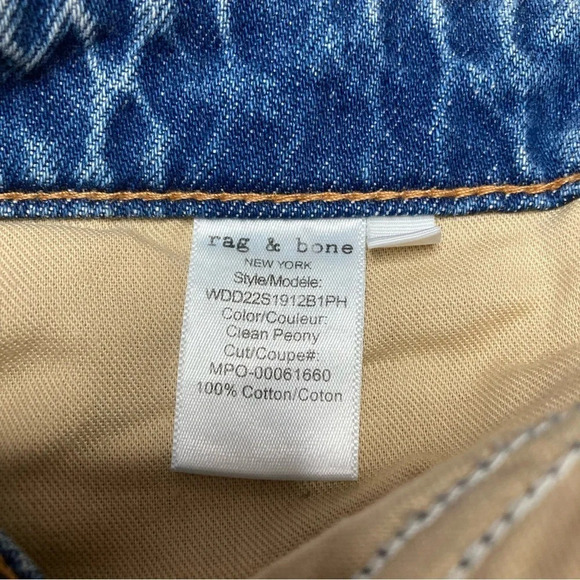 Rag & Bone Dre Distressed Jean Short  Sz: 29 - Picture 14 of 15